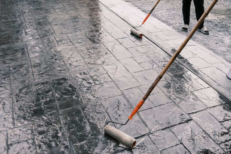Decorative Concrete Repair in Boerne, TX