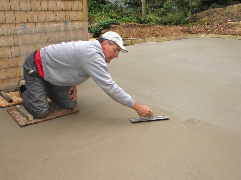 Stamped Concrete Installation