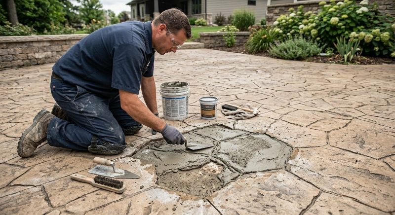 Decorative Concrete Repair in Phoenix, AZ
