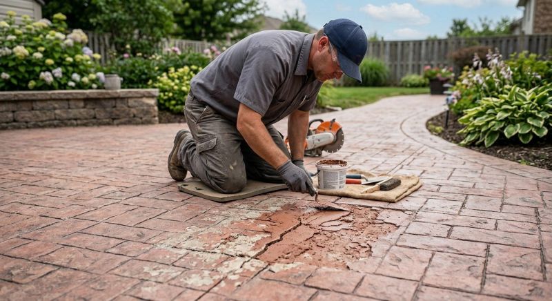 Decorative Concrete Repair in Conyers, GA