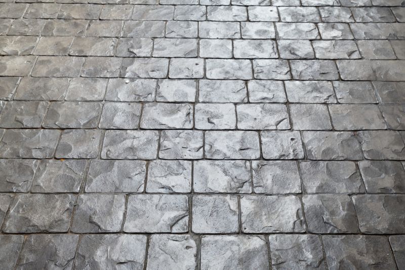 Stamped Concrete Installation detail