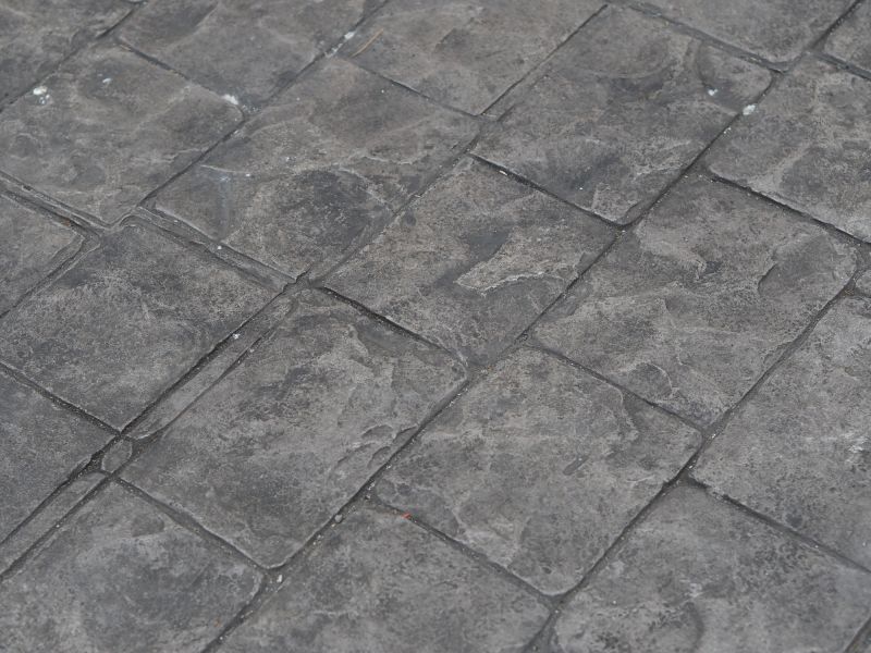 Stamped Concrete Installation detail