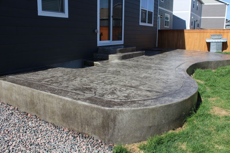 Stamped Concrete Installation